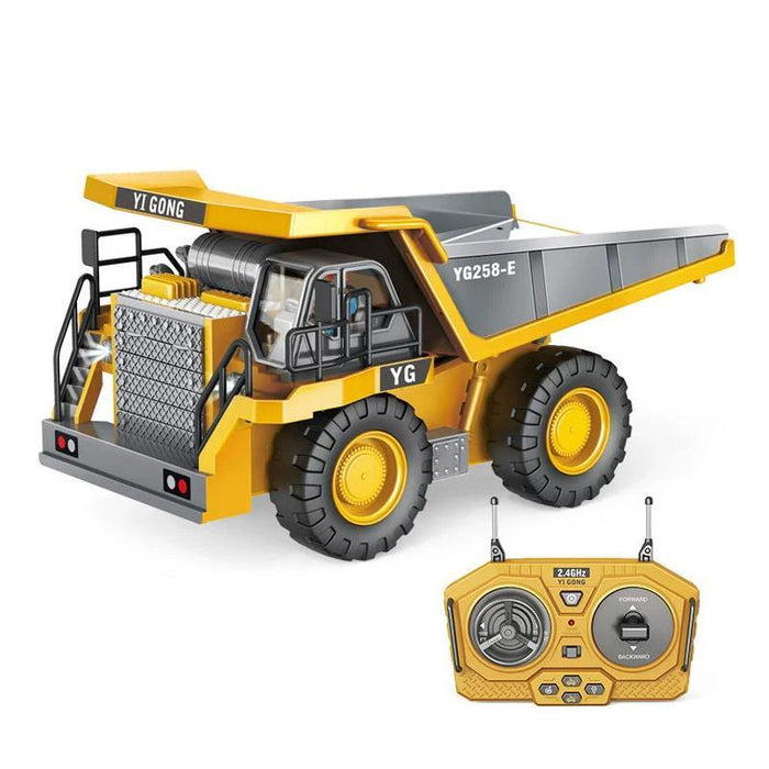2.4G Rc 9-Ch Cargo Construction Truck 1:24 Multi-Function Dumper