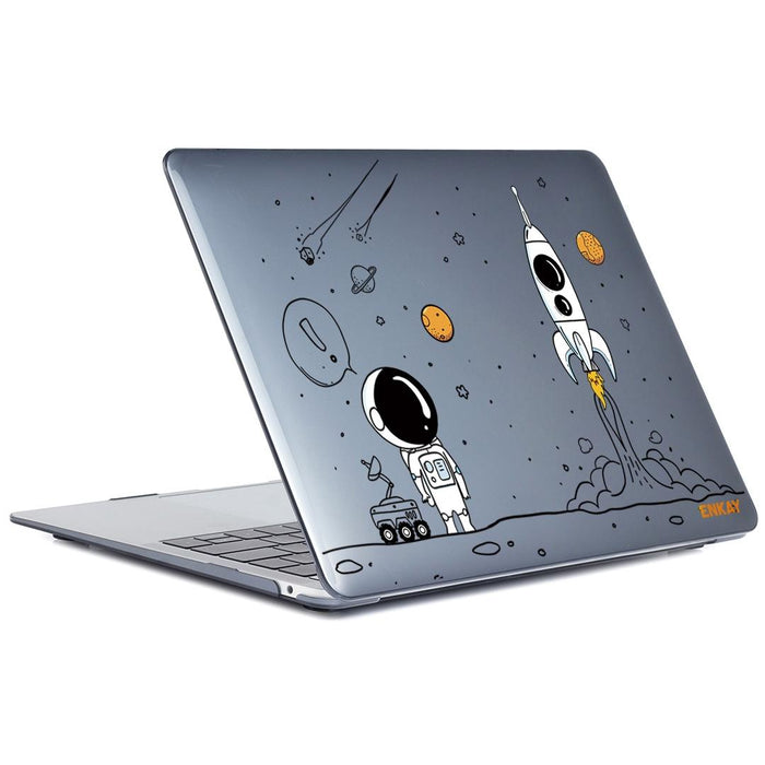 For Macbook Pro 16.2 A2485 / A2880 2023 3 In 1 Spaceman Pattern Laotop Protective Crystal Case With Tpu Keyboard Film / Anti-Dust Plugs Version - Eu