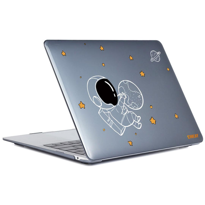 For Macbook Pro 16.2 A2485 / A2880 2023 3 In 1 Spaceman Pattern Laotop Protective Crystal Case With Tpu Keyboard Film / Anti-Dust Plugs Version - Eu