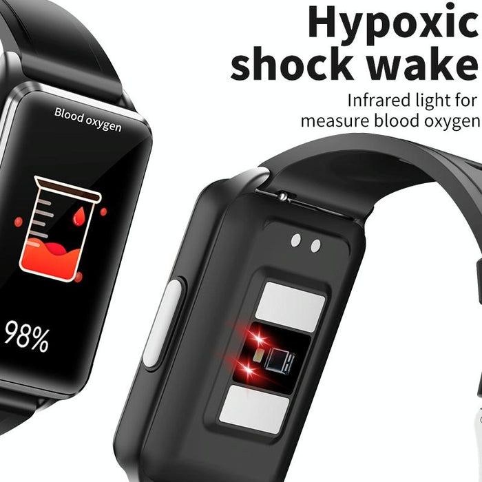 Colour Screen Smart Watch Heart Rate Blood Pressure Monitoring