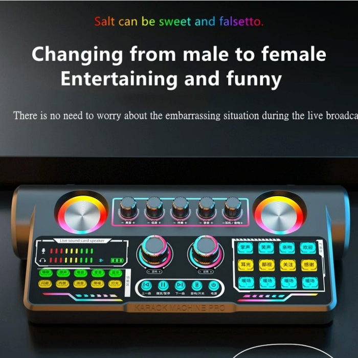 Versatile Bluetooth Sound Card For Singing And Recording