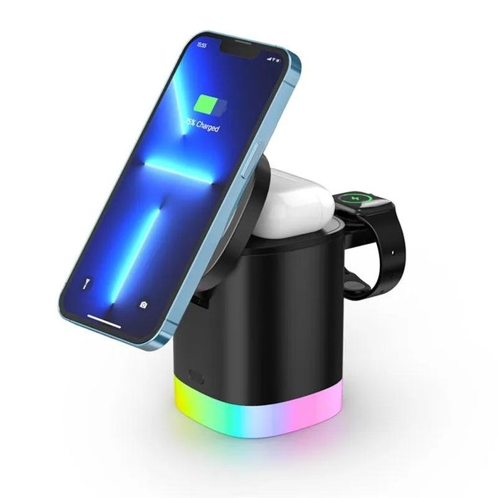 3 In 1 Magnetic Wireless Charger For Iphone Iwatch Airpods