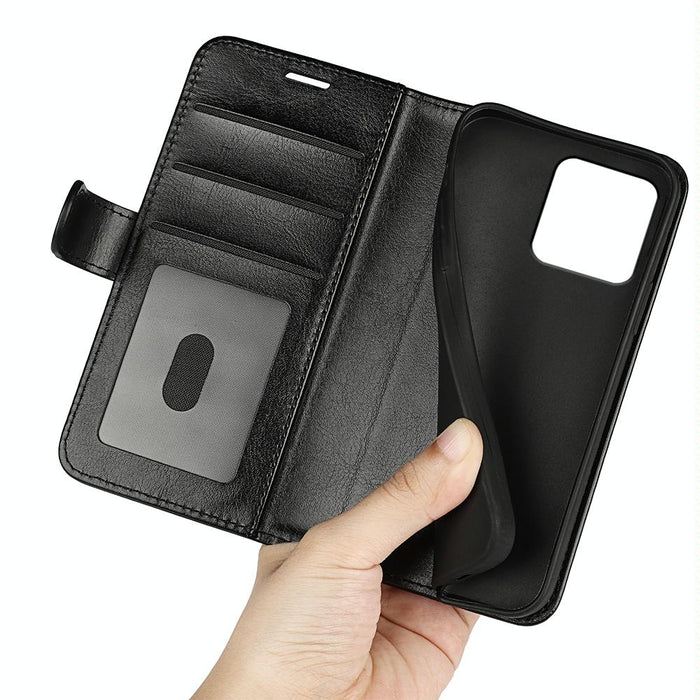 For Iphone 15 Texture Horizontal Flip Leather Phone Case