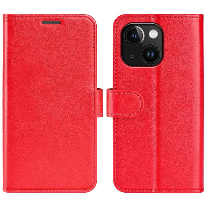 For Iphone 15 Texture Horizontal Flip Leather Phone Case