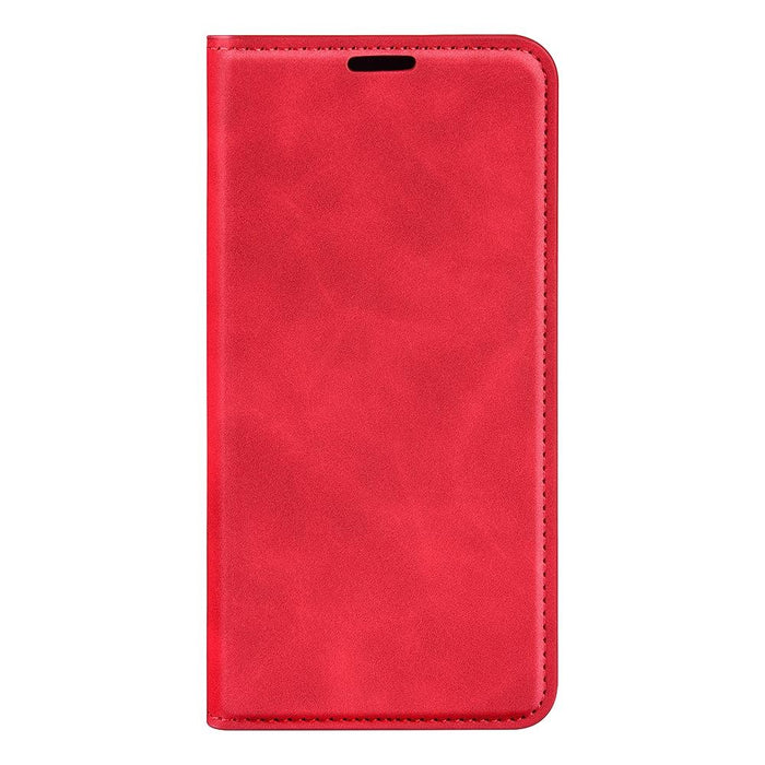 For Iphone 15 Retro-Skin Magnetic Suction Leather Phone Case