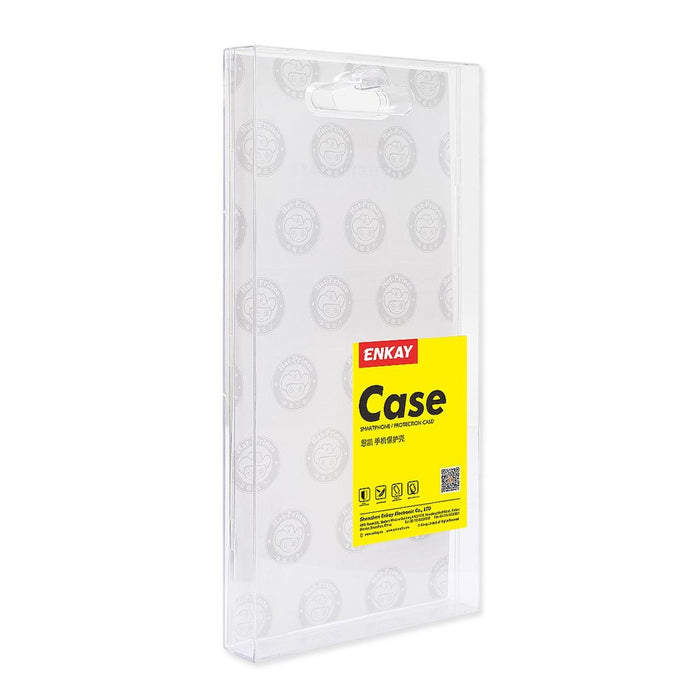 For Iphone 15 Transparent Tpu Shockproof Phone Case With Glass Film