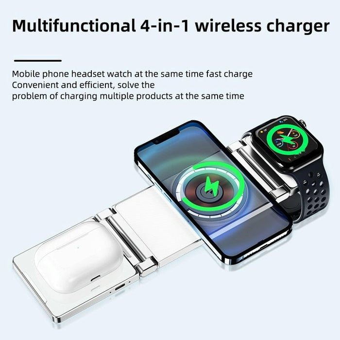 4 In 1 Wireless Charging Stand For Phone Watch Headset