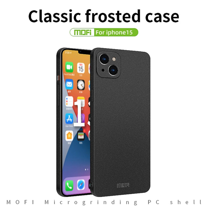 For Iphone 15 Fandun Series Frosted Pc Ultra-Thin All-Inclusive Phone Case