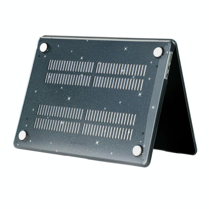 For Macbook Air 15.3 A2941 Eu Version 3 In 1 Bling Crystal Protective Case With Tpu Keyboard Film & Anti-Dust Plugs