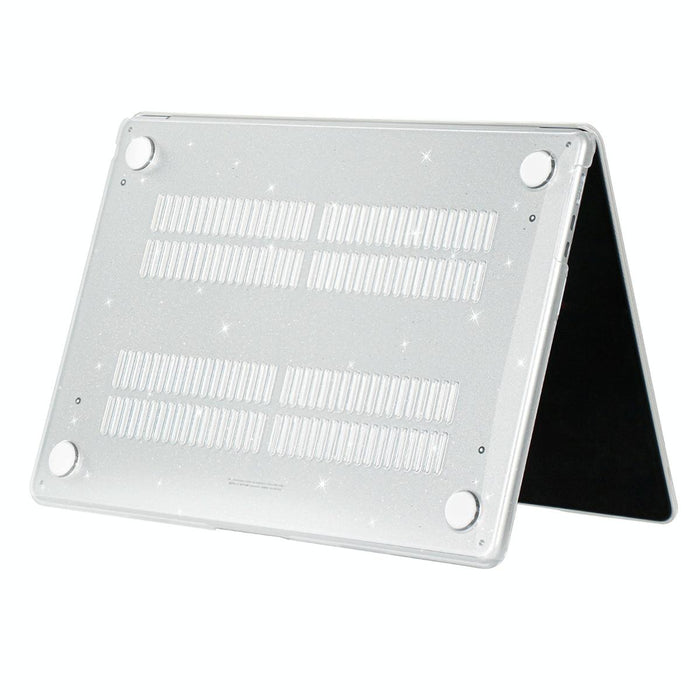 For Macbook Air 15.3 A2941 Eu Version 3 In 1 Bling Crystal Protective Case With Tpu Keyboard Film & Anti-Dust Plugs