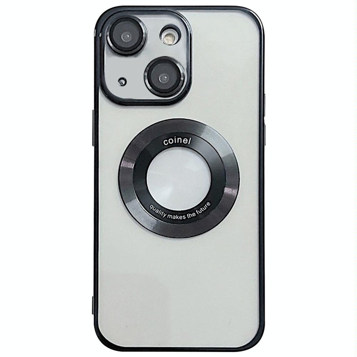 For Iphone 15 Magsafe Electroplating Tpu Phone Case