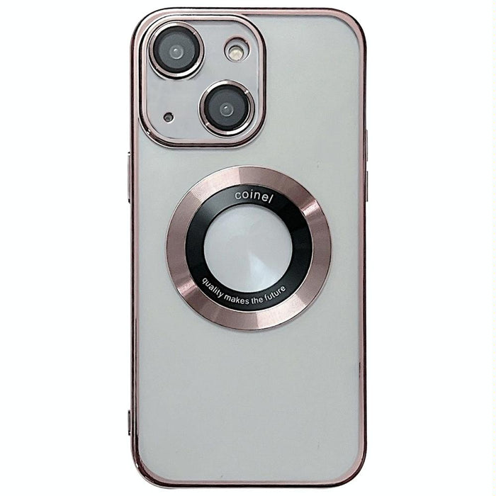 For Iphone 15 Magsafe Electroplating Tpu Phone Case