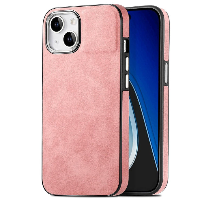For Iphone 15 Skin-Feel Electroplating Tpu Shockproof Phone Case