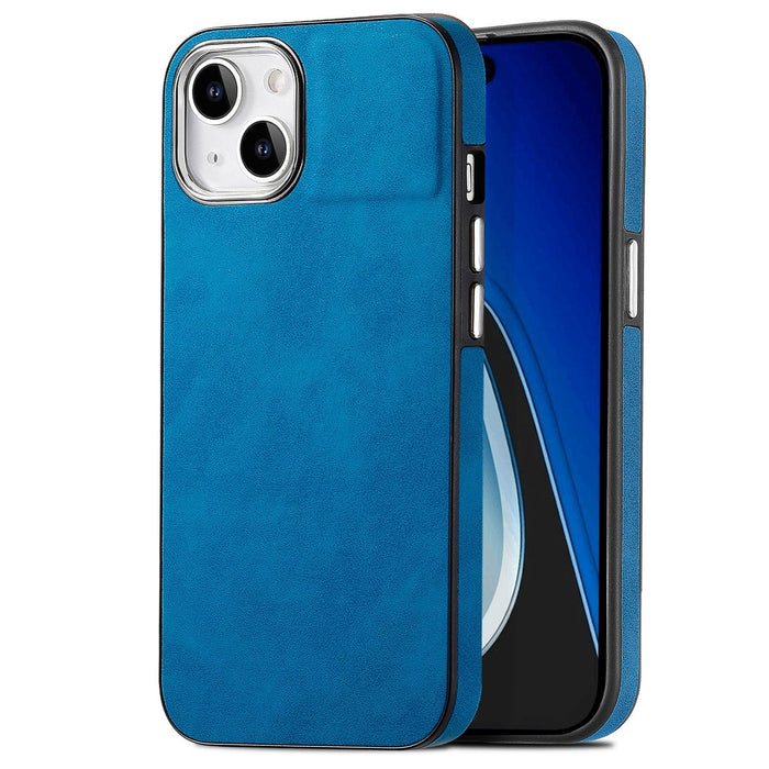 For Iphone 15 Skin-Feel Electroplating Tpu Shockproof Phone Case