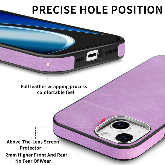 For Iphone 15 Skin-Feel Electroplating Tpu Shockproof Phone Case