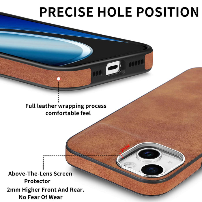For Iphone 15 Skin-Feel Electroplating Tpu Shockproof Phone Case