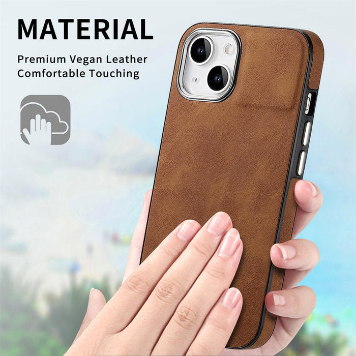 For Iphone 15 Skin-Feel Electroplating Tpu Shockproof Phone Case