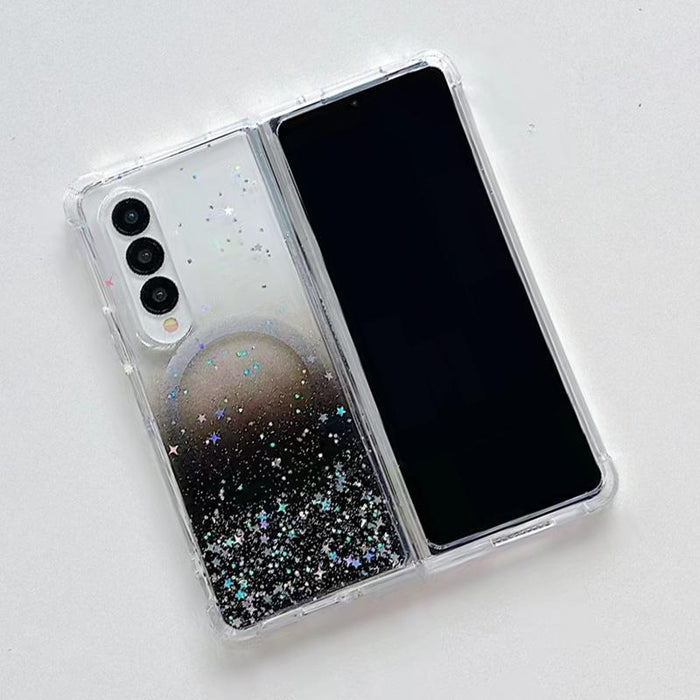 For Samsung Galaxy Z Fold7 5G Magsafe Glitter Tpu Phone Protective Case