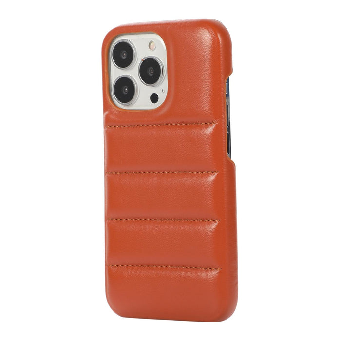 For Iphone 15 Down Jacket Airbag Shockproof Phone Case