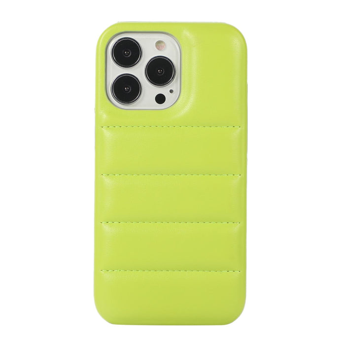 For Iphone 15 Down Jacket Airbag Shockproof Phone Case