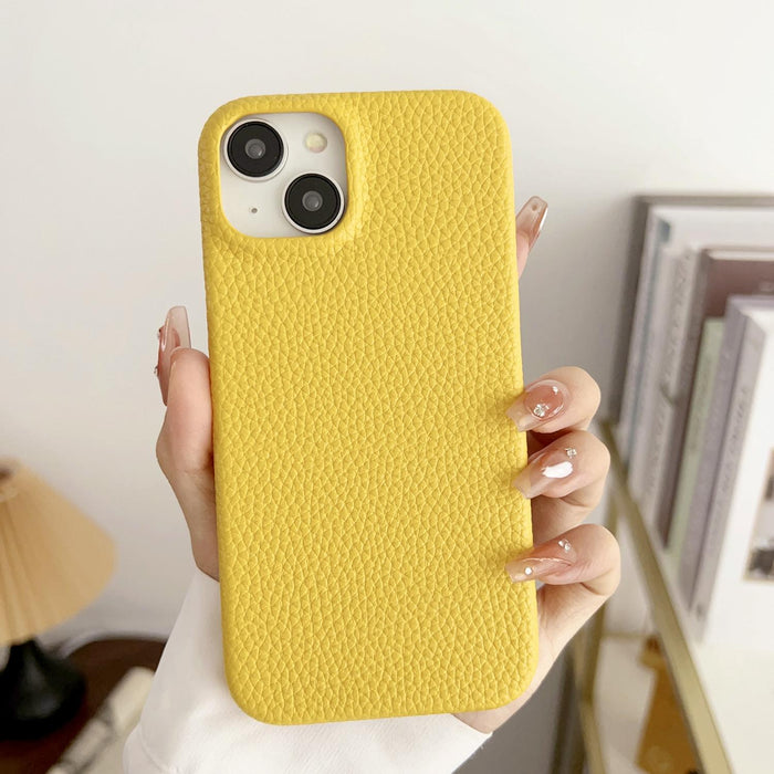 For Iphone 15 Litchi Texture All-Inclusive Shockproof Phone Case