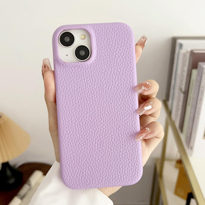 For Iphone 15 Litchi Texture All-Inclusive Shockproof Phone Case