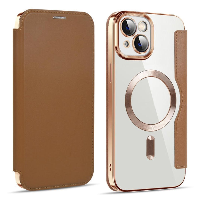 Secure Magnetic Leather Phone Case