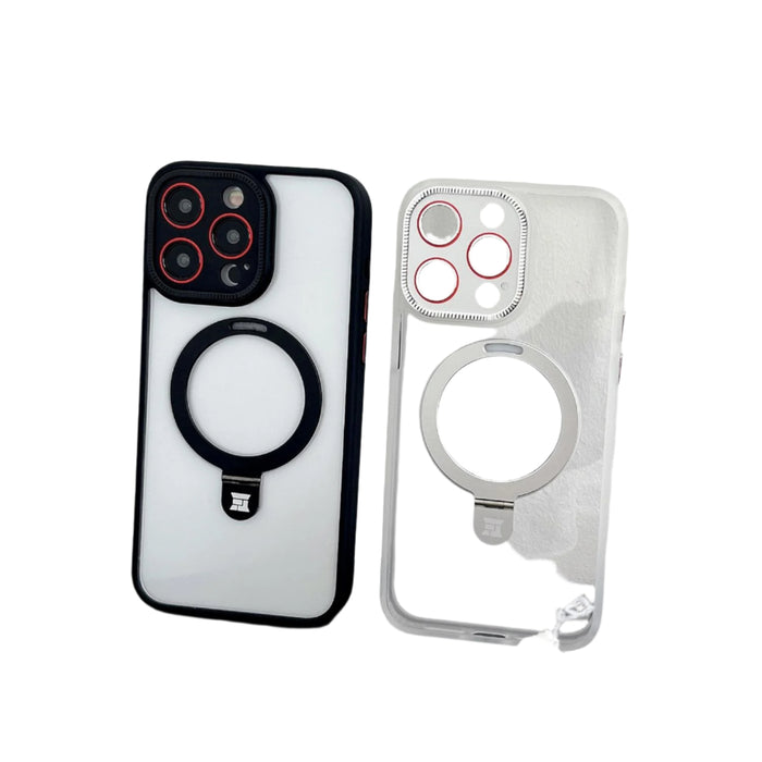 For Iphone 15 Magsafe Magnetic Holder Phone Case