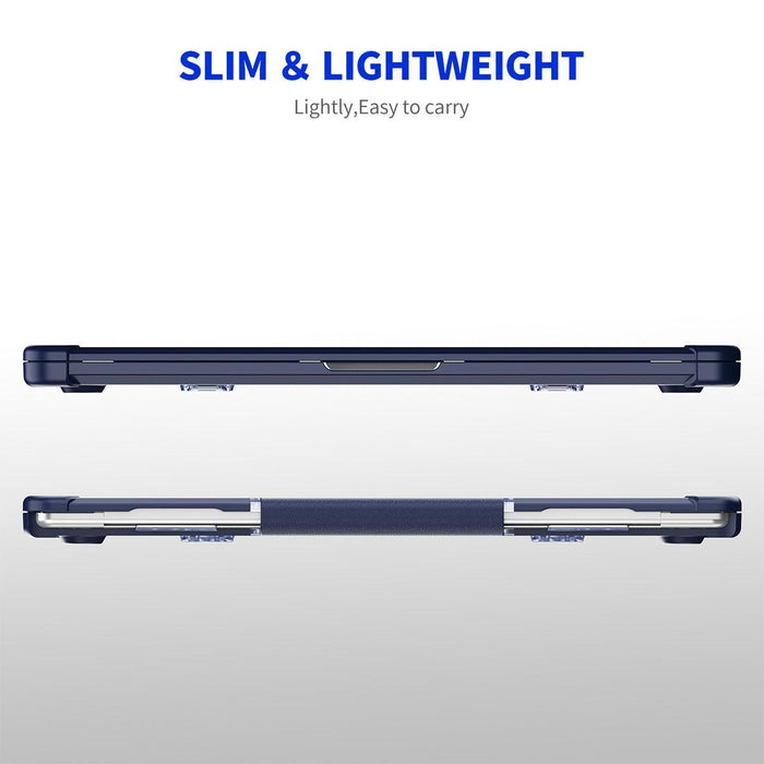 3 In 1 Protective Bracket Case Cover Hard Shell With Tpu Keyboard Film / Pet Screen Protector Version - Us