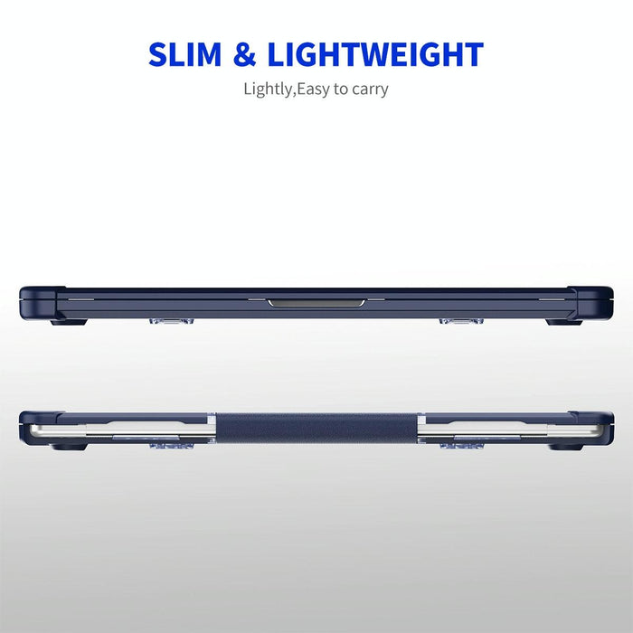 3 In 1 Protective Bracket Case Cover Hard Shell With Tpu Keyboard Film / Pet Screen Protector Version - Eu