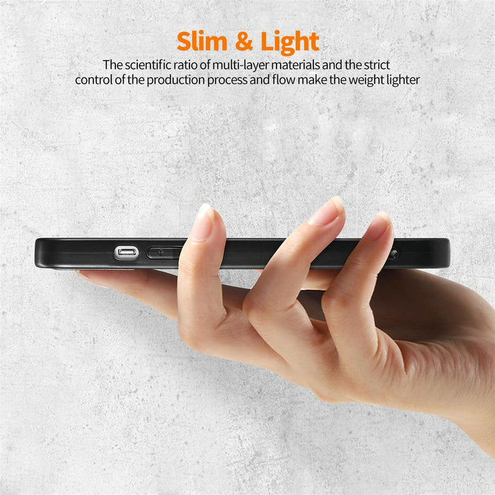 For Iphone 15 Fiber Leather Skin Pc Phone Case With High Aluminum-Silicon Glass Film