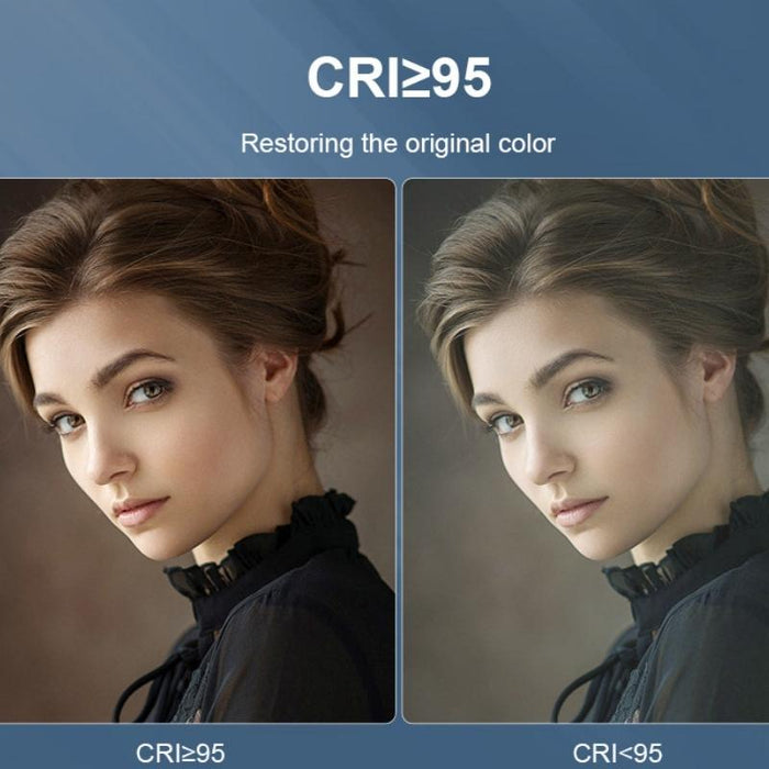 W36 Mini Led Cell Phone Fill Light With Makeup Mirror Magnetic Selfie Ring Light