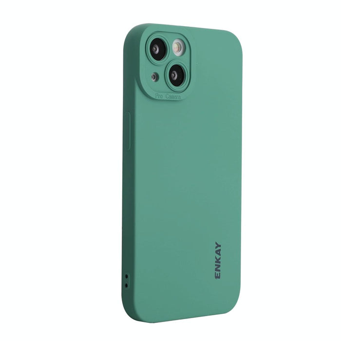 For Iphone 15 Liquid Silicone Soft Shockproof Phone Case