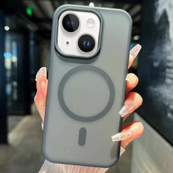 For Iphone 15 Transparent Tpu Hybrid Pc Magsafe Phone Case