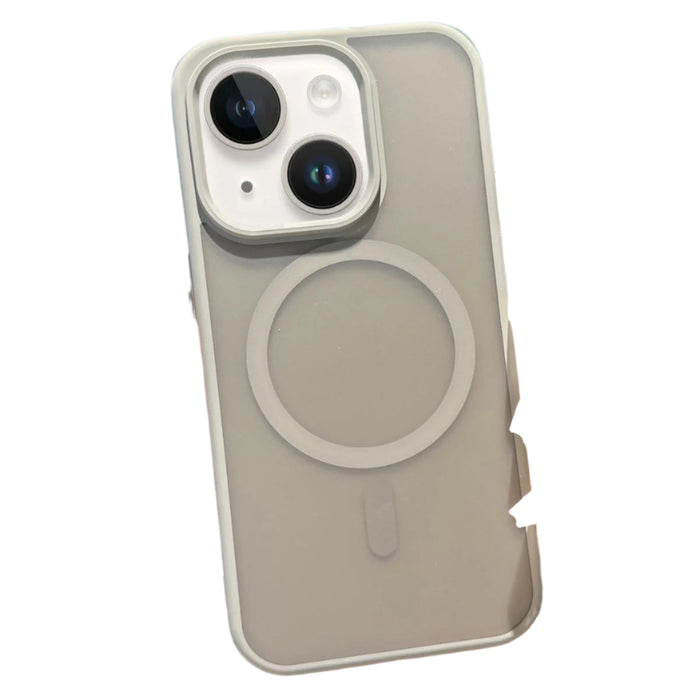 For Iphone 15 Transparent Tpu Hybrid Pc Magsafe Phone Case