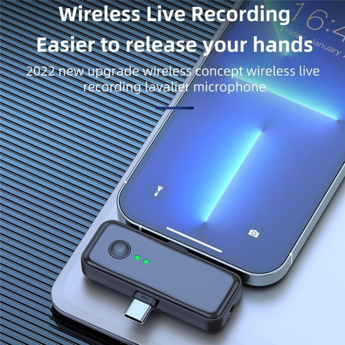 3-In-1 Wireless Noise-Cancelling Microphone