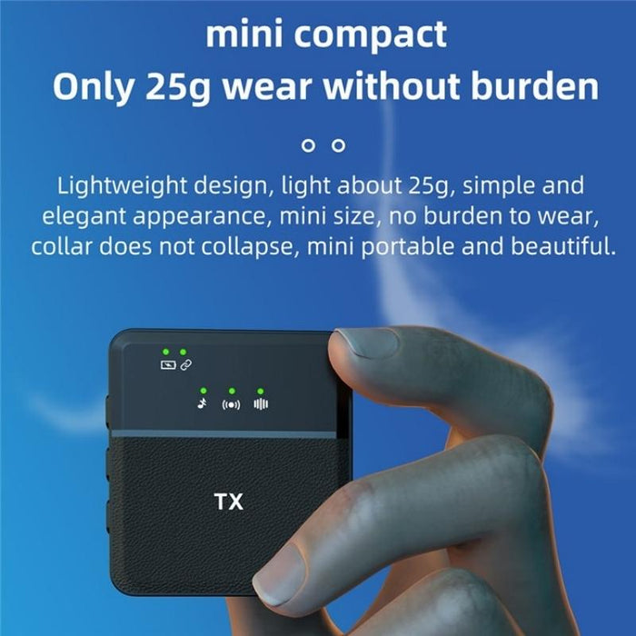 3-In-1 Wireless Noise-Cancelling Microphone