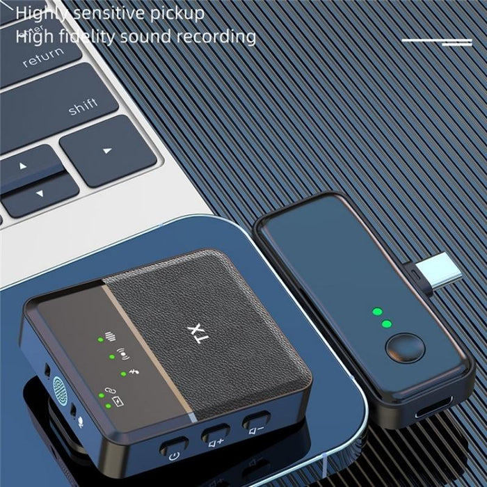 3-In-1 Wireless Noise-Cancelling Microphone