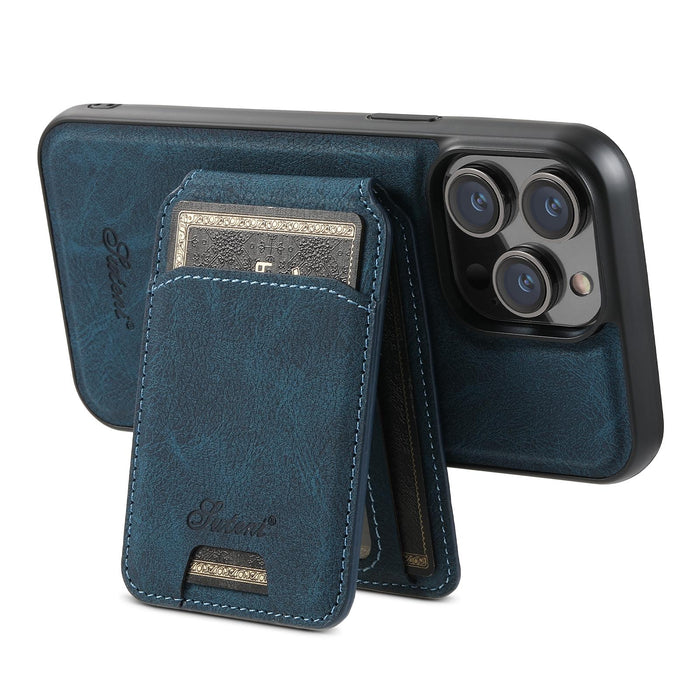 For Iphone 15 Litchi Texture Leather Magsafe Detachable Wallet Phone Case