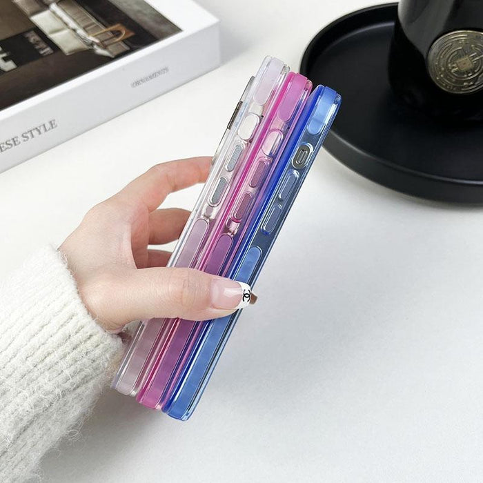 For Iphone 15 Magsafe Lens Holder Pc Hybrid Tpu Phone Case