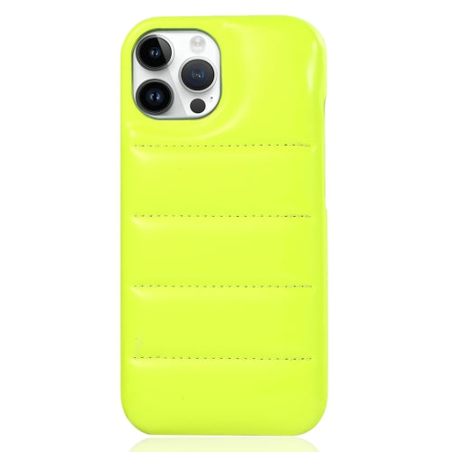 For Iphone 15 Laser Aurora Down Jacket All-Inclusive Phone Case