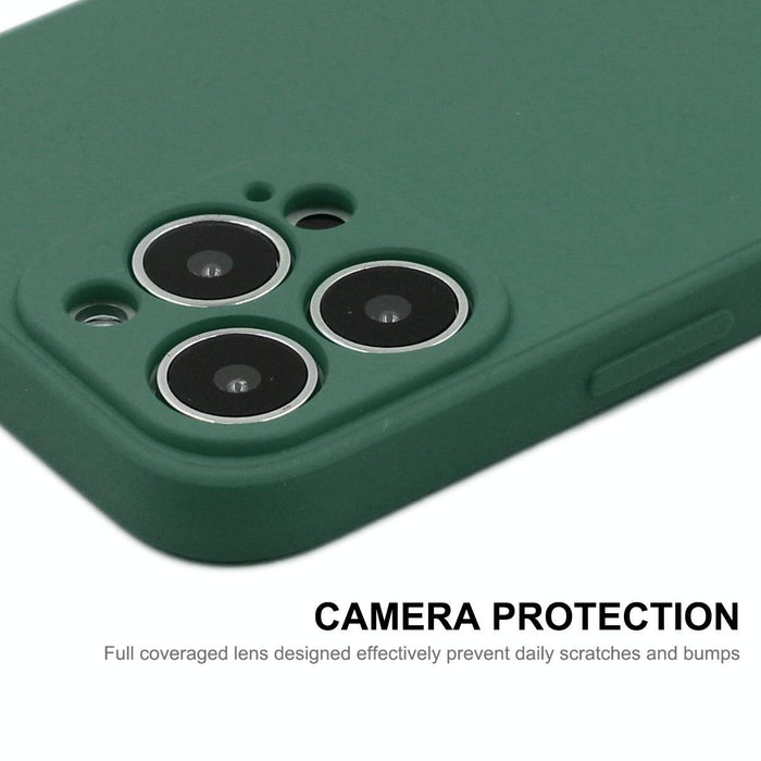 For Iphone 15 Liquid Silicone Soft Shockproof Phone Case