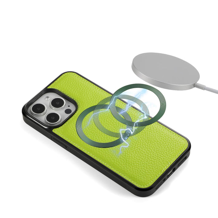 For Iphone 15 Magsafe Crossbody Multi-Functional Zipper Wallet Litchi Leather Phone Case