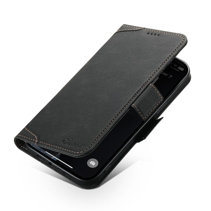 For Iphone 15 Multifunctional Horizontal Flip Magsafe Leather Phone Case