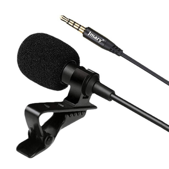 3.5Mm Mini Lavalier Microphone For Phone / Laptop Recording