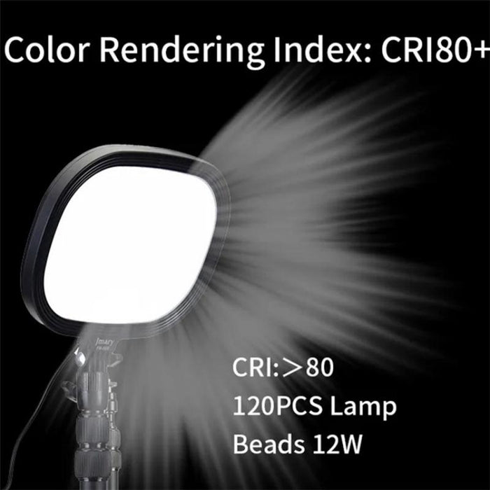 Fm-58R Live Streaming Photography Fill Light 180-Degree Rotatable 9-Inch Led Light