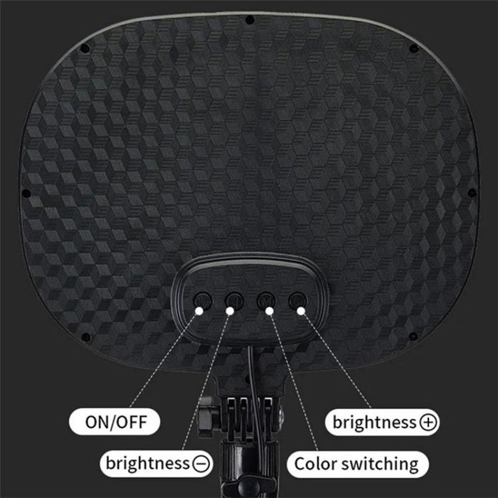 Fm-58R Live Streaming Photography Fill Light 180-Degree Rotatable 9-Inch Led Light