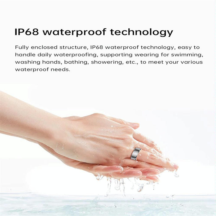 20Mm Smart Ring With Heart Rate Oxygen & Sleep Monitoring