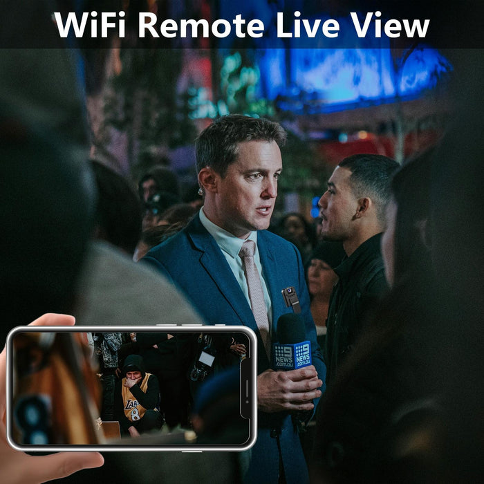 1080P Hd Wifi Camera For Outdoor Sports & Conferences