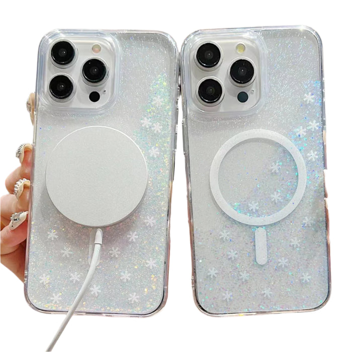 For Iphone 15 Explosive Flash Gradient Magsafe Tpu Phone Case
